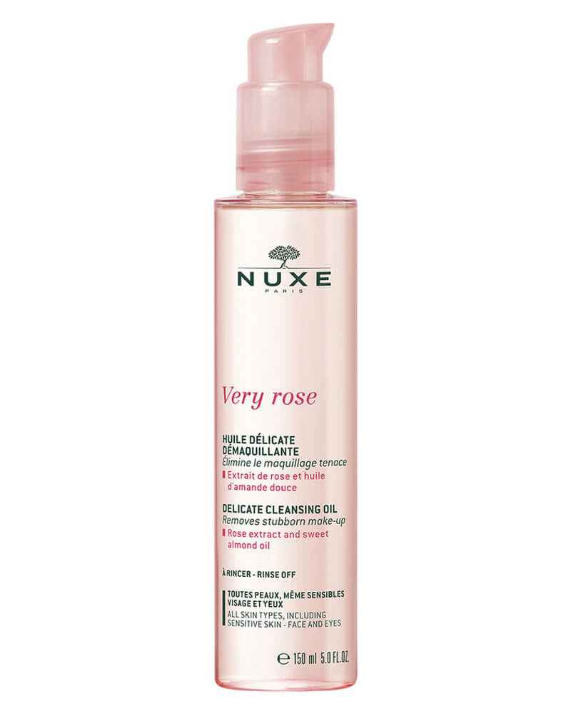 Nuxe Very Rose Delicate Cleansing Oil 150 ML Health & Beauty Personal Care Cosmetics Skin Facial Cleansers Beautycos