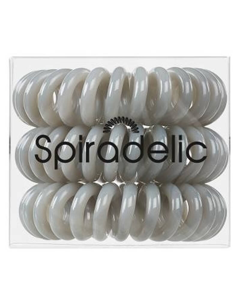 Sibel Spiradelic - Grey (U) 3 Stk Apparel & Accessories Clothing Hair Ponytail Holders Beautycos