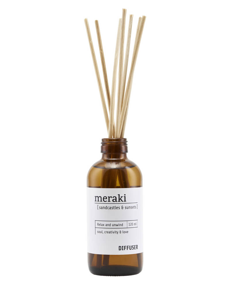 Meraki Diffuser Sandcastles Sunsets 120 ML Home & Garden Decor Fragrances Air Fresheners Beautycos