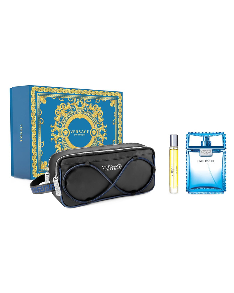 Versace Eau Fraiche Gift Set 110 ML Arts & Entertainment Party Celebration Giving Wrapping Boxes Tins Beautycos