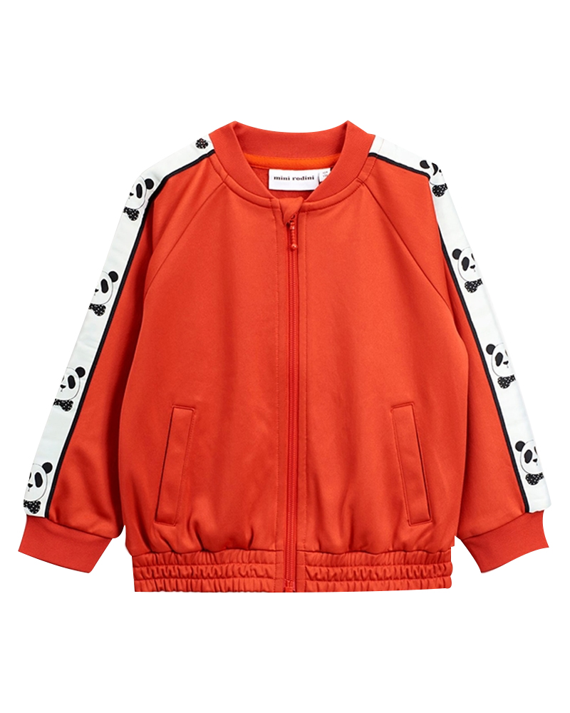 Mini Rodini Panda Red Track Jacket - 116 122 Apparel & Accessories Clothing Beautycos