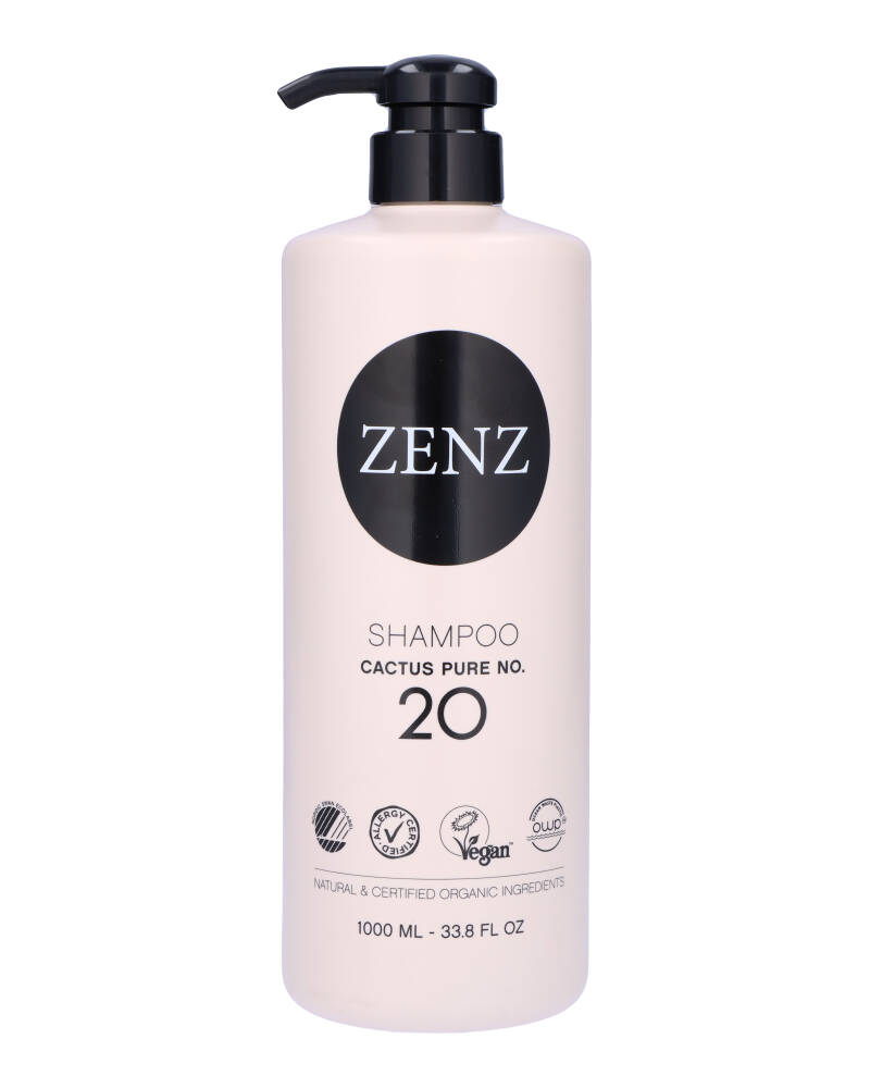 Zenz Shampoo Cactus Pure No 20 1000 ML Health & Beauty Personal Care Hair Conditioner Beautycos