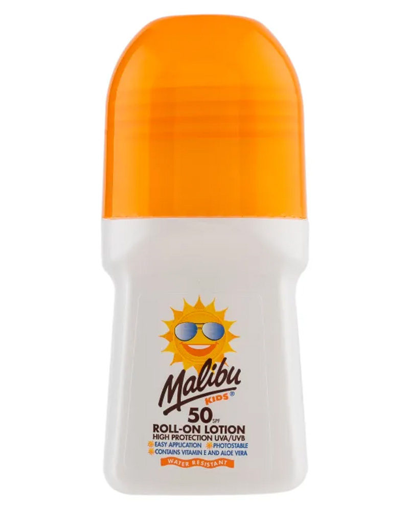 Malibu Kids Roll-On Lotion Spf50 50 ML Health & Beauty Personal Care Cosmetics Skin Sunscreen Beautycos