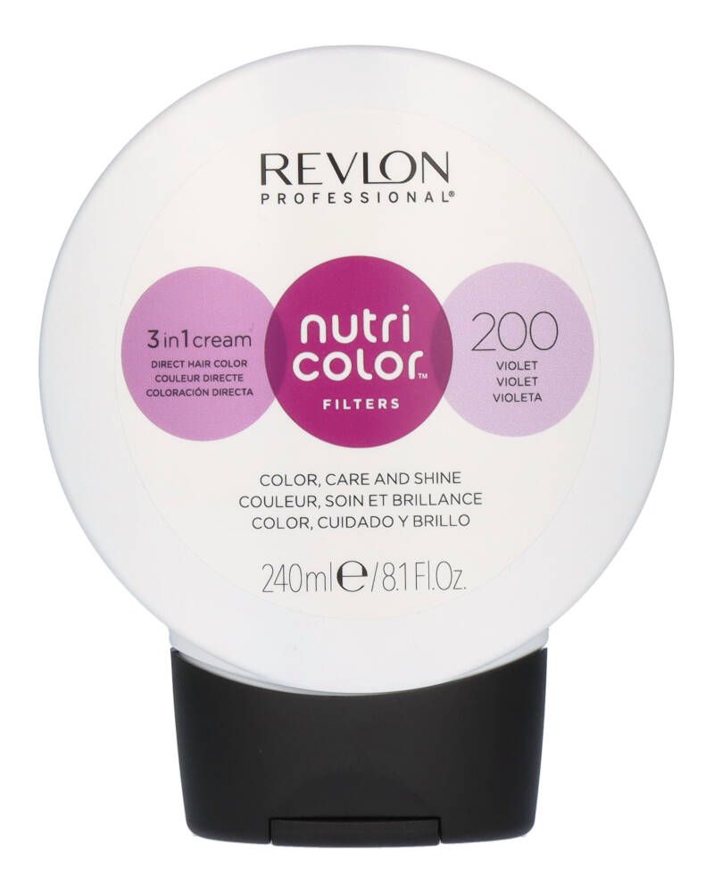 Revlon Nutri Color Filters 200 Violet 240 ML Health & Beauty Personal Care Hair Beautycos