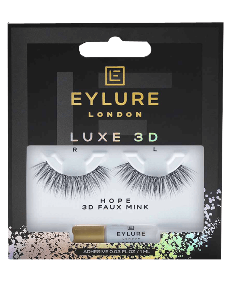 Eylure Luxe Hope 3D Faux Mink Health & Beauty Personal Care Cosmetics Makeup Eye False Eyelashes Beautycos