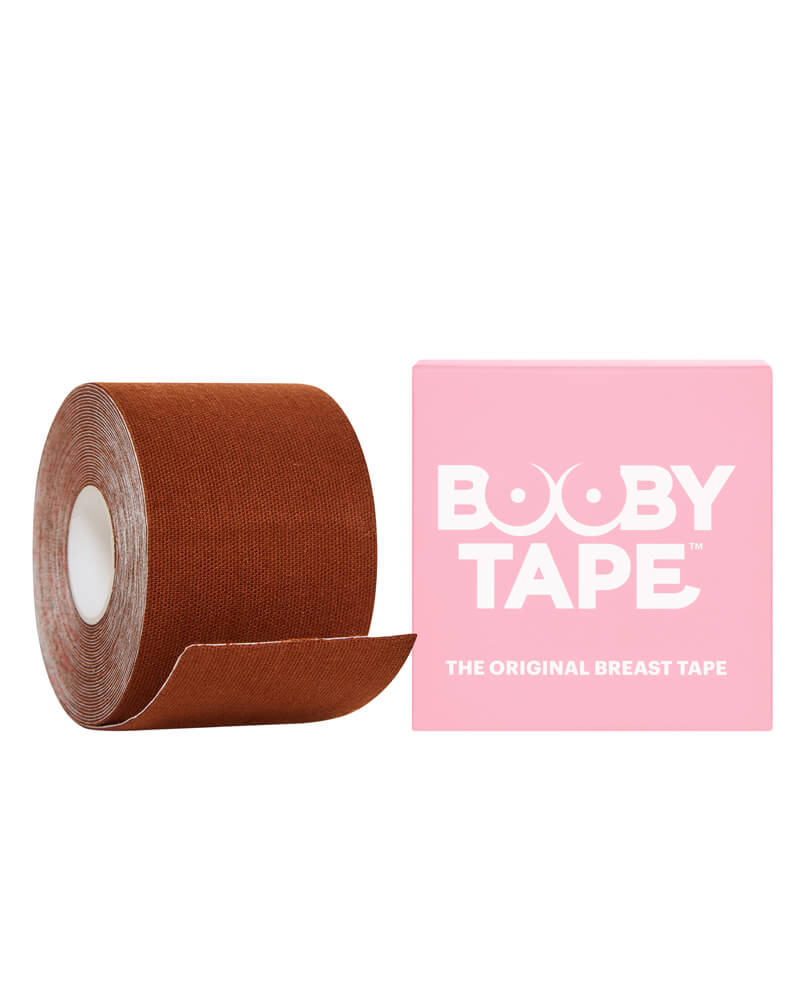 Booby Tape The Original Breast Brown (U) Apparel & Accessories Clothing Underwear Socks Bra Petals Concealers Beautycos