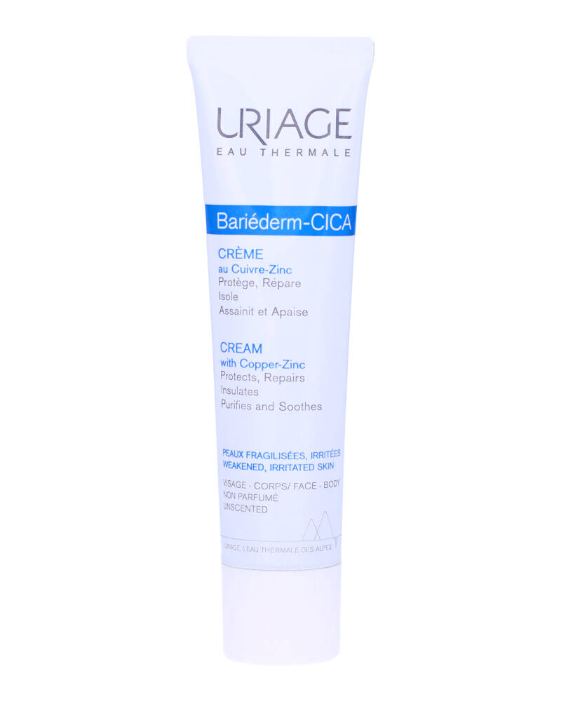 Uriage Bariéderm Cica Cream 40 ML Health & Beauty Personal Care Cosmetics Skin Lotion Moisturizer Beautycos