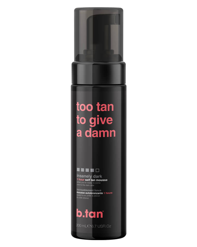 B Tan Too To Give A Damn 1 Hour Self Mousse 200 ML Health & Beauty Personal Care Cosmetics Skin Tanning Products Beautycos